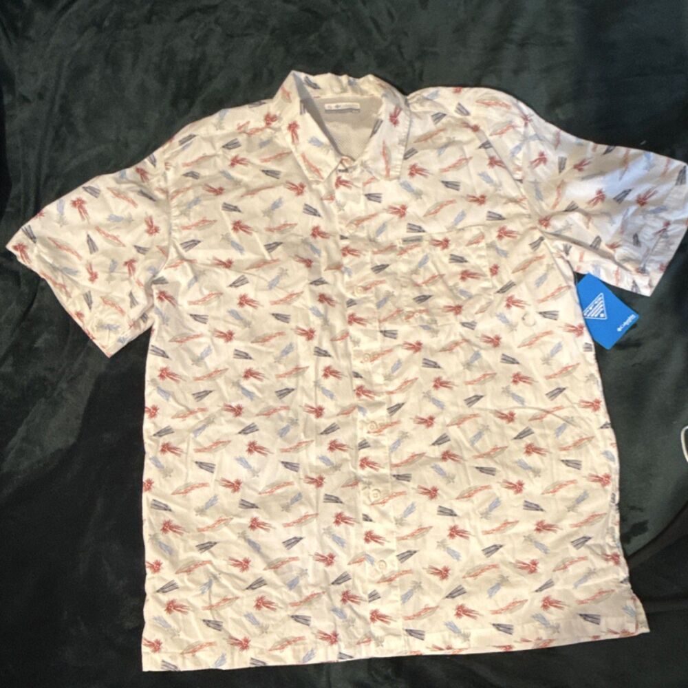 Columbia Men's PFG Super Slack Tide Short Sleeve Shirt